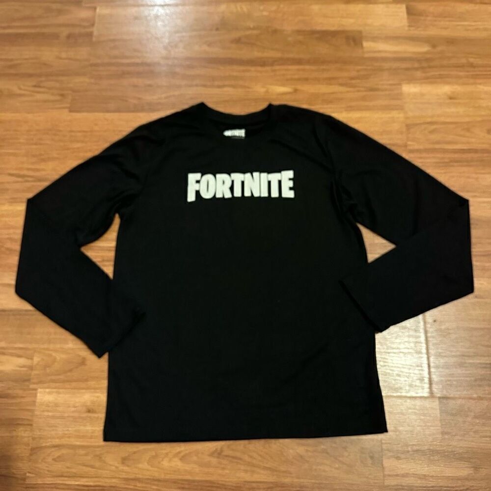 FORTNITE Black Long Sleeve Shirt | youth size 14/16